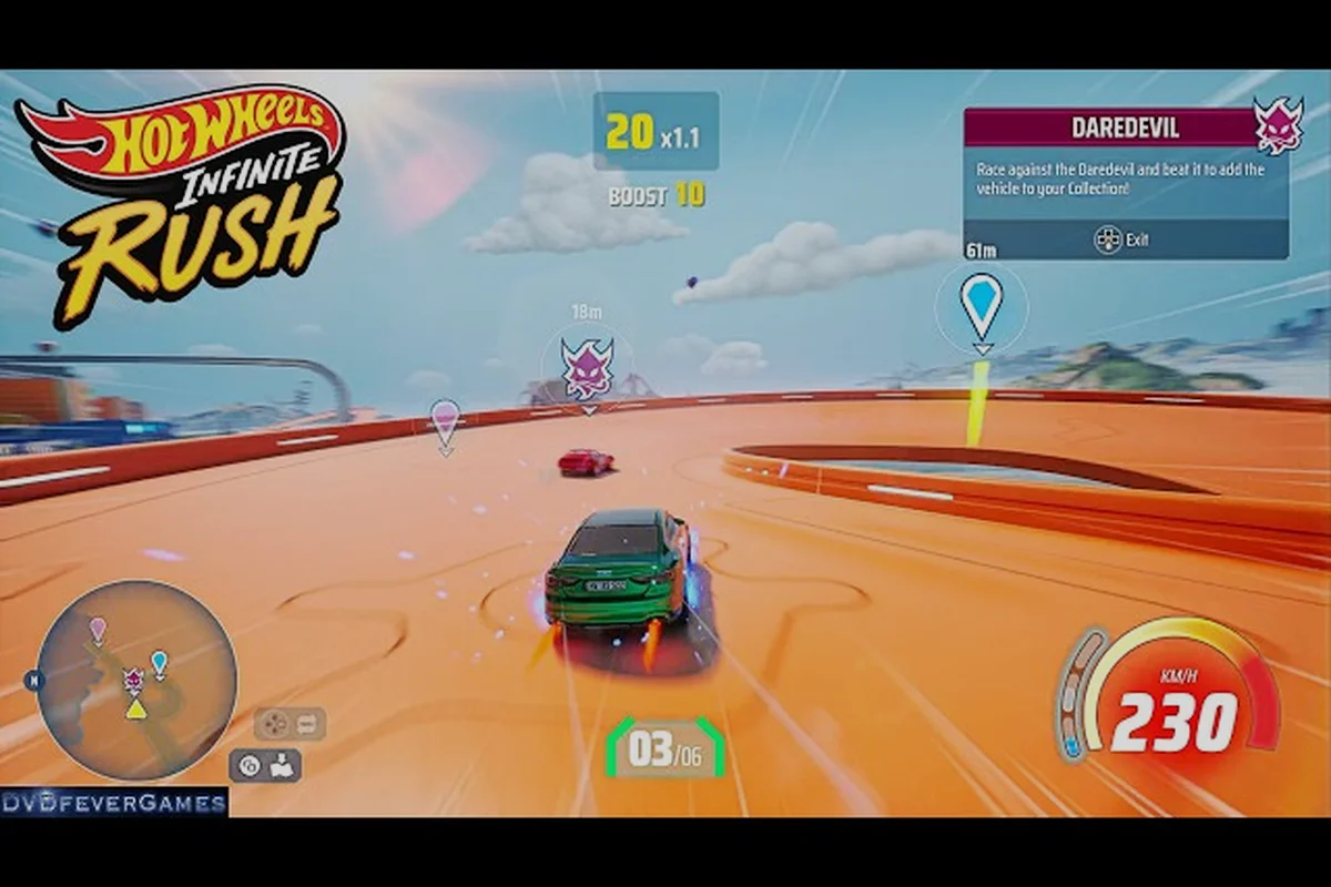 HOT WHEELS Infinite Rush Photo Challenge: Best Shot Spots