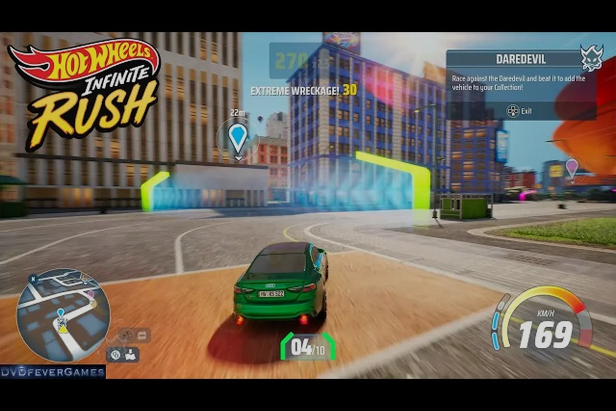 HOT WHEELS Infinite Rush Daredevil Guide: Traffic 1v1 Tips