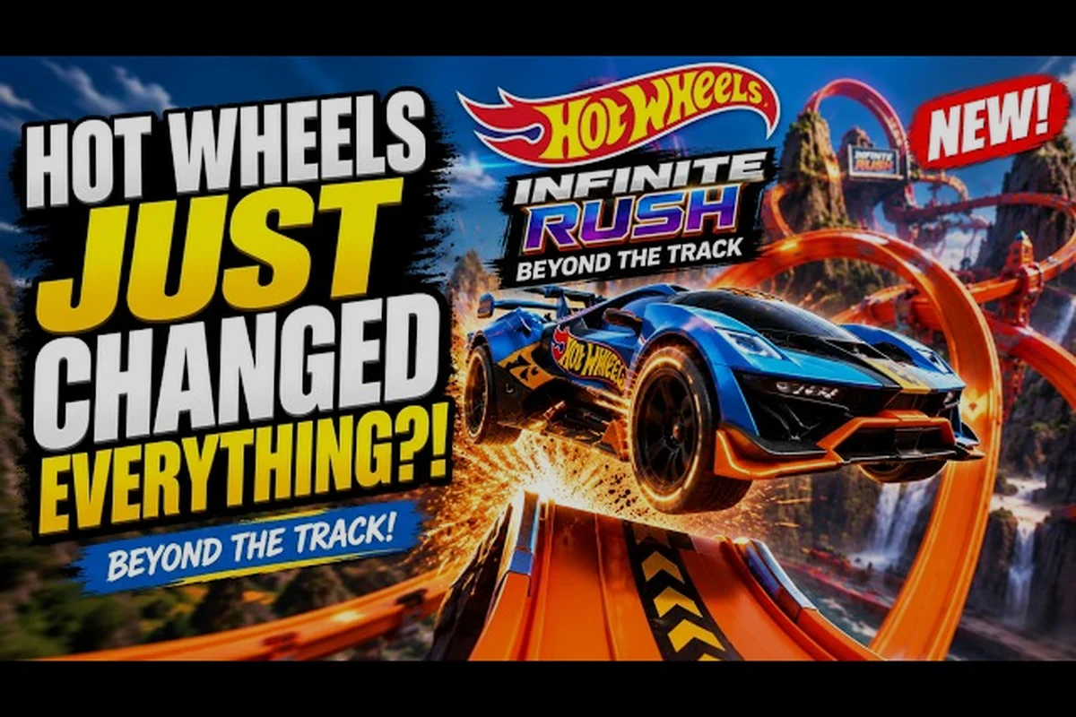HOT WHEELS Infinite Rush Rig Storm Boss: Rush Squad Setup