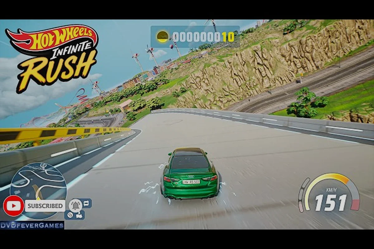 HOT WHEELS Infinite Rush Loop Track: Vertical Drop Timing