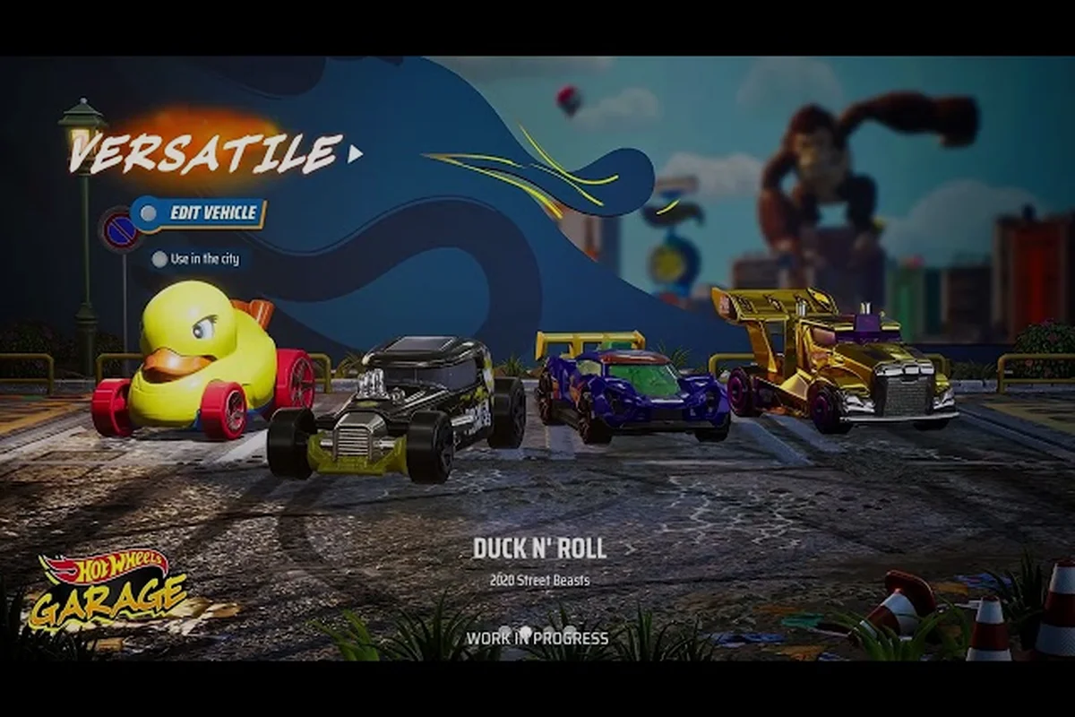 HOT WHEELS Infinite Rush Wheels Customization: Trail Effects