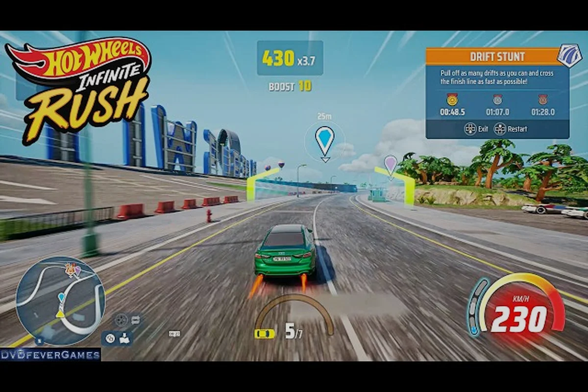 HOT WHEELS Infinite Rush Cosmetic Guide: Liveries and Rims