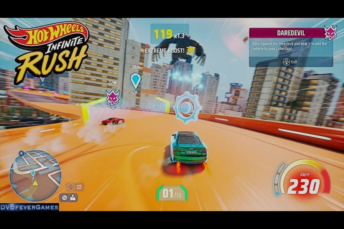 HOT WHEELS Infinite Rush Event Vehicles: Licensed Drop Locations